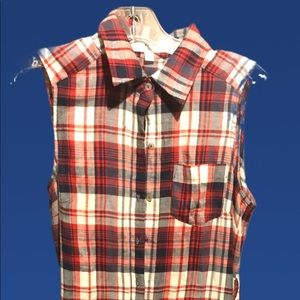 Love Tree plaid  shirt dress